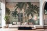 Photo wallpaper City Tropical Palms Beige Green 76190-2 1