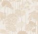 Non-woven wallpaper Jungle Cream Beige Metallic 79162-1 2
