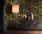 Non-woven wallpaper tropical black gold metallic 79164-3 1