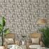 Non-woven wallpaper wood look 3D effect cream brown 35385 3