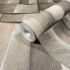 Non-woven wallpaper wood look 3D effect beige brown 35388 2