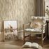 Non-woven wallpaper wood look grain beige cream 45734 3