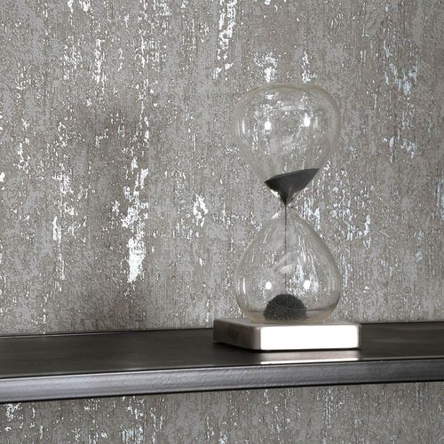 Tapete Guido Maria Kretschmer Industrial Taupe Metallic Zimmer