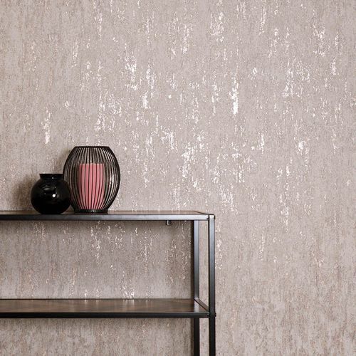 Tapete Guido Maria Kretschmer Industrial Braun Metallic Zimmer