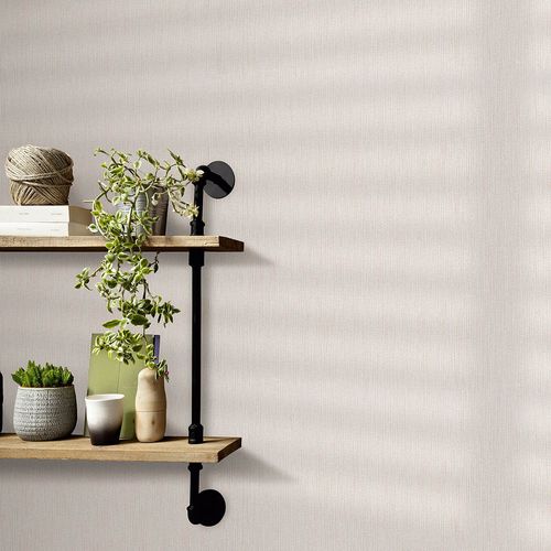 Tapete Guido Maria Kretschmer Streifen Beige Glitzer Zimmer