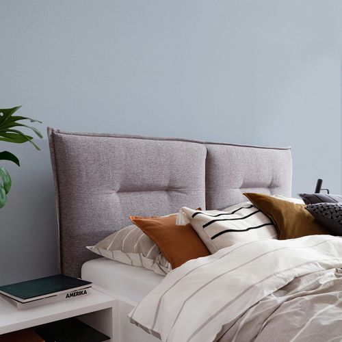 Vliestapete Leinenoptik Einfarbig Modern Blau Grau 82486 Raum