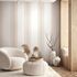 Vliestapete Streifen Aquarelloptik Creme Beige 82564 Zimmer 3