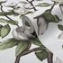 Vliestapete Floral Blumen Weiß Grün Braun 89038 Detail 4