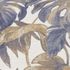 Vliestapete Blattmuster Creme Braun Blau 10558-44 Detail 2