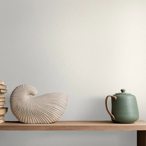 Wallpaper Papis Loveday Plain Texture Cream White 35825