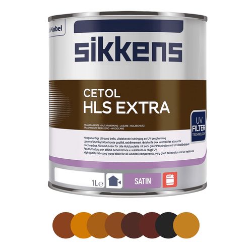 Sikkens Cetol HLS extra Holzlasur Außen UV-Schutz 1L