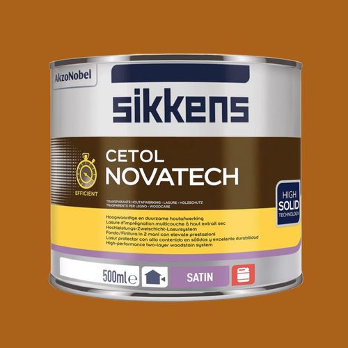 Sikkens Cetol Novatech Holzlasur Schutz Außen 500ml eiche hell