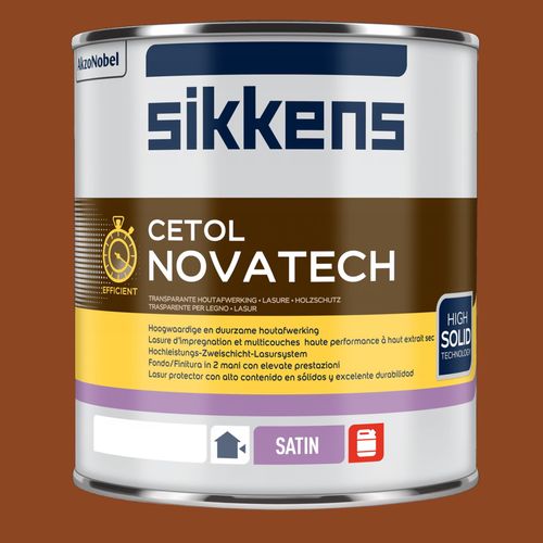 Sikkens Cetol Novatech Holzlasur Schutz Außen 1L teak