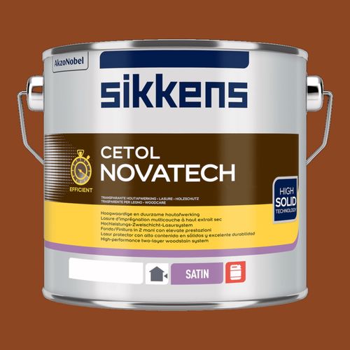 Sikkens Cetol Novatech Holzlasur Schutz Außen 2,5L teak