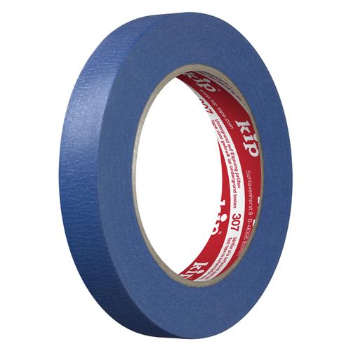 KIP 307 SMOOTH-TEC blau Kreppband Außen 18mm x 50m