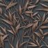 Non-woven Wallpaper Leaves Black Brown Glitter 10587-47 5