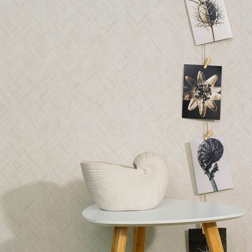 Non-woven Wallpaper Graphic Plain Beige Grey 10589-38