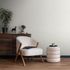 Non-woven Wallpaper Plain Cream Beige Glitter 10590-14 4