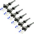 Overdrive-Racing 6x Reparatur Ersatz Stecker Einspritzdüse Einspritzventil EV1 Tülle 037906240 1287013003 Overdrive-Racing 6x Reparatur Ersatz Stecker Einspritzdüse Einspritzventil EV1 Tülle 037906240 1287013003