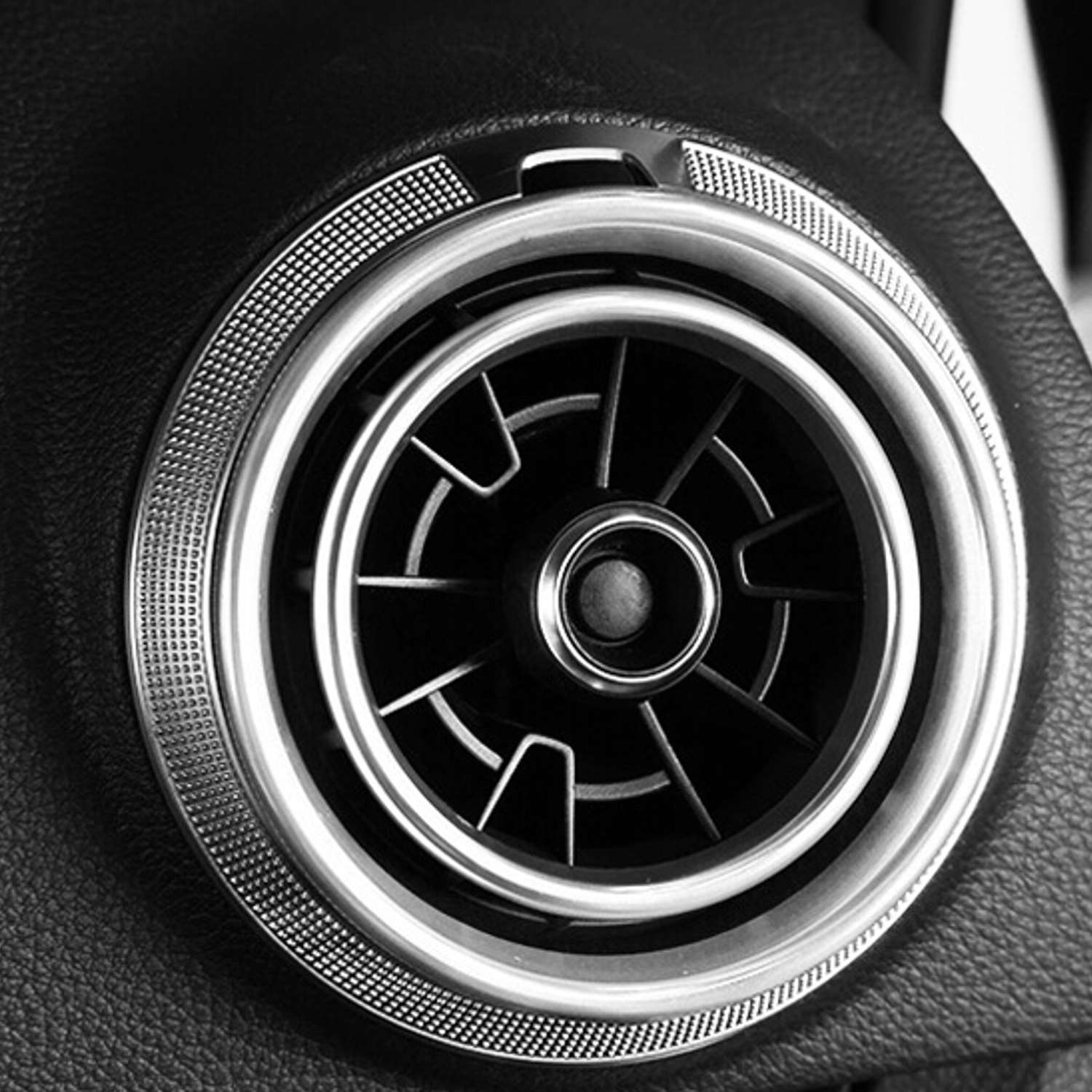 4x Blau Alu-Lüftungsringe Innenraum Tuning Innenring Für Audi A3 8V S3
