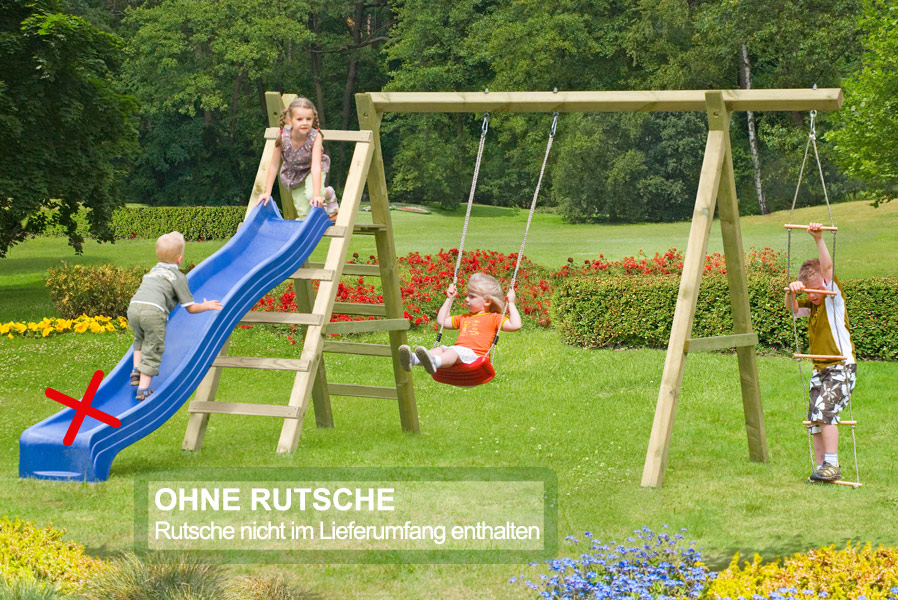 Kinderschaukel Holz Holzschaukel Pr. 5.1 Schaukelgerüst