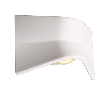 LED Wandaufbauleuchte Fly II 3,5W 3000 K 240x170mm aus Gips weiß überstreichbar dimmbar IP20