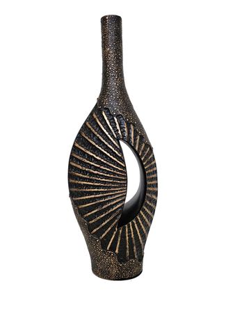 Vase Bodenvase Laevad M schwarz 69,5 cm 91-024-M-85