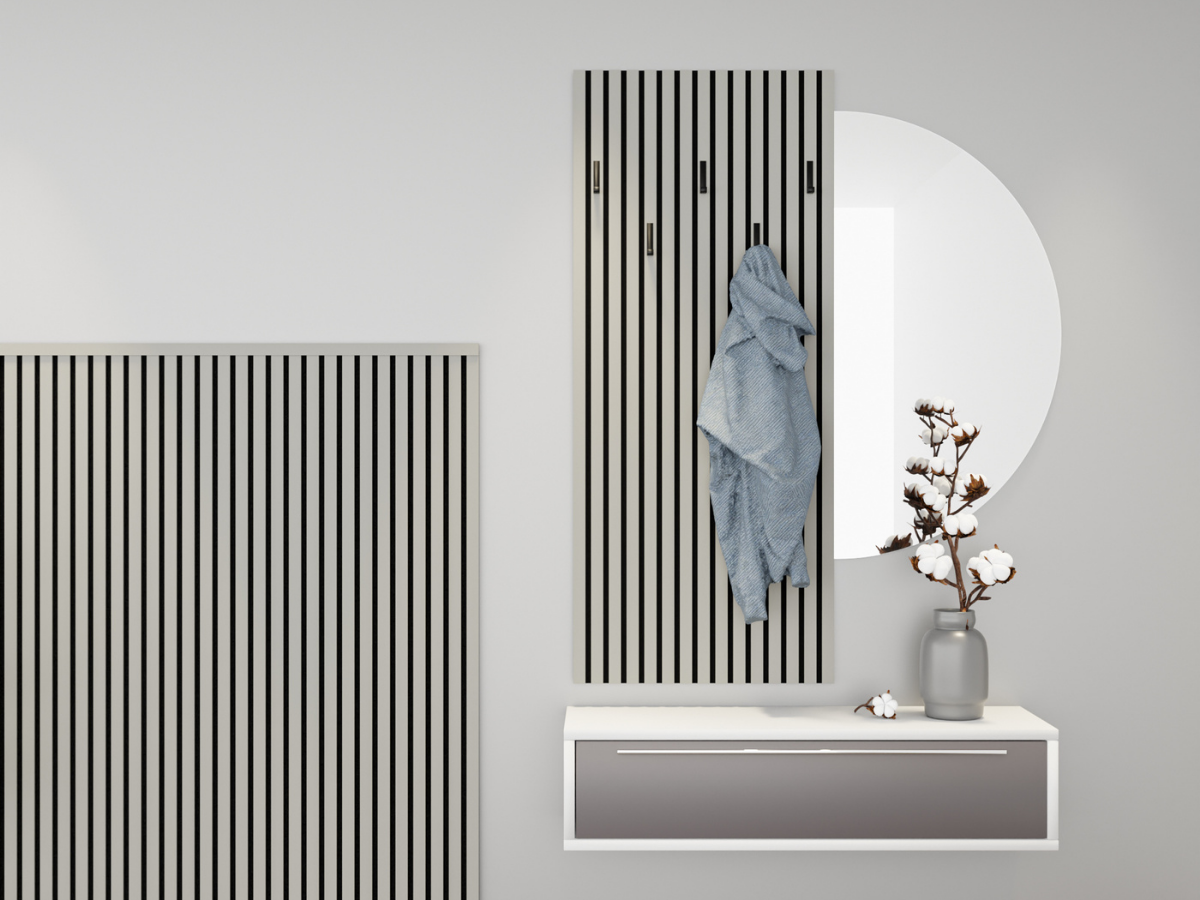 Akustikpaneel Farbe Sandgrey