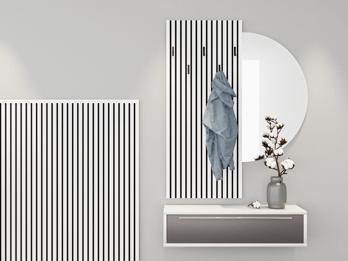 Akustikpaneel Farbe White