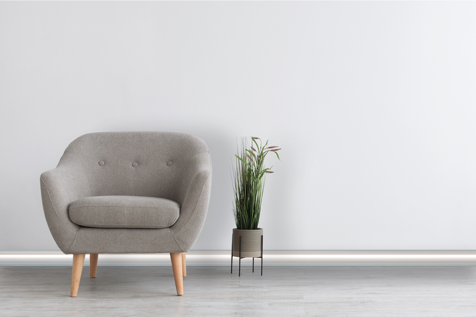 Indirekte Boden- oder Treppenbeleuchtung