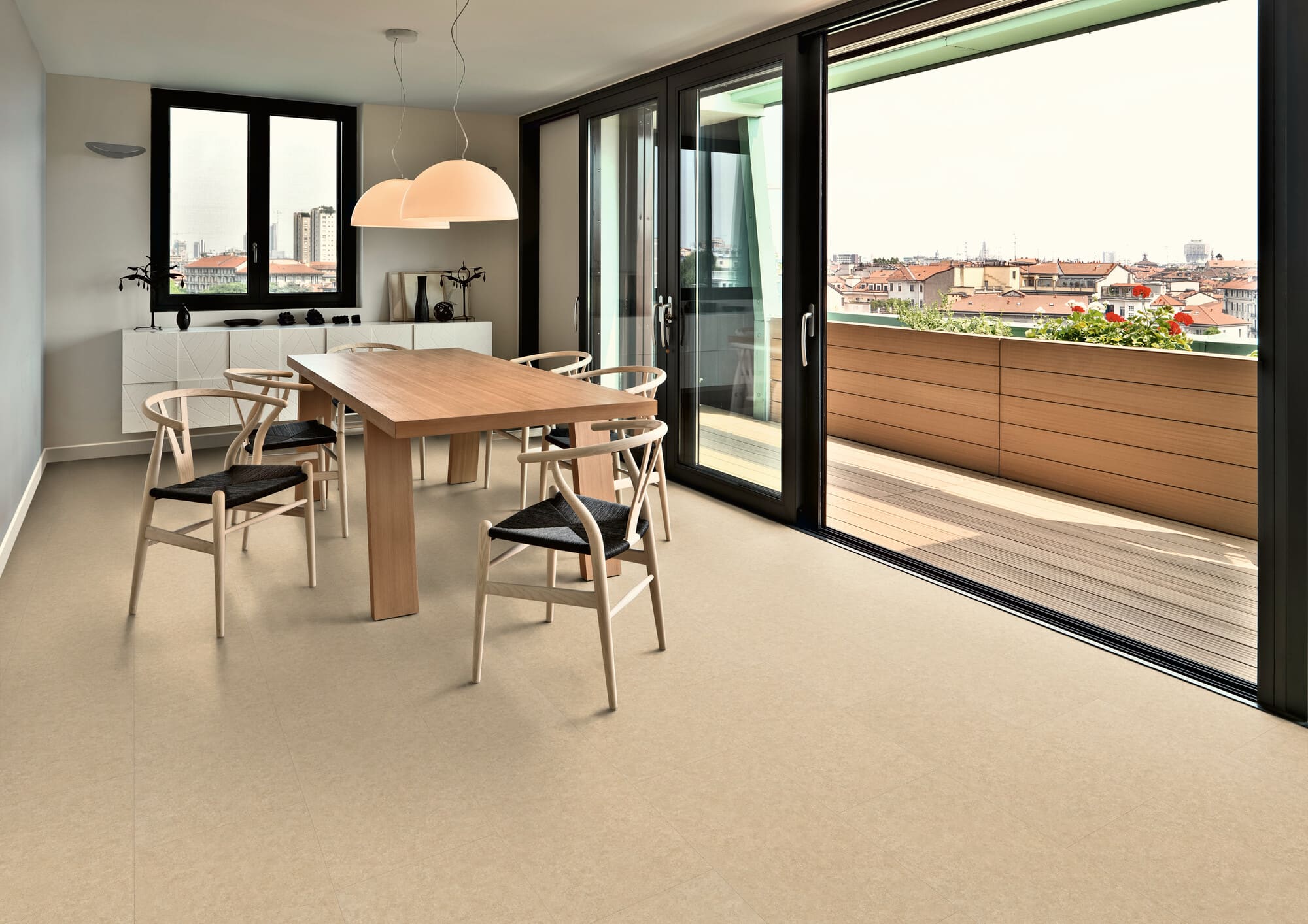 EXPONA LIVING CLIC Fliesenoptik – Beispiel