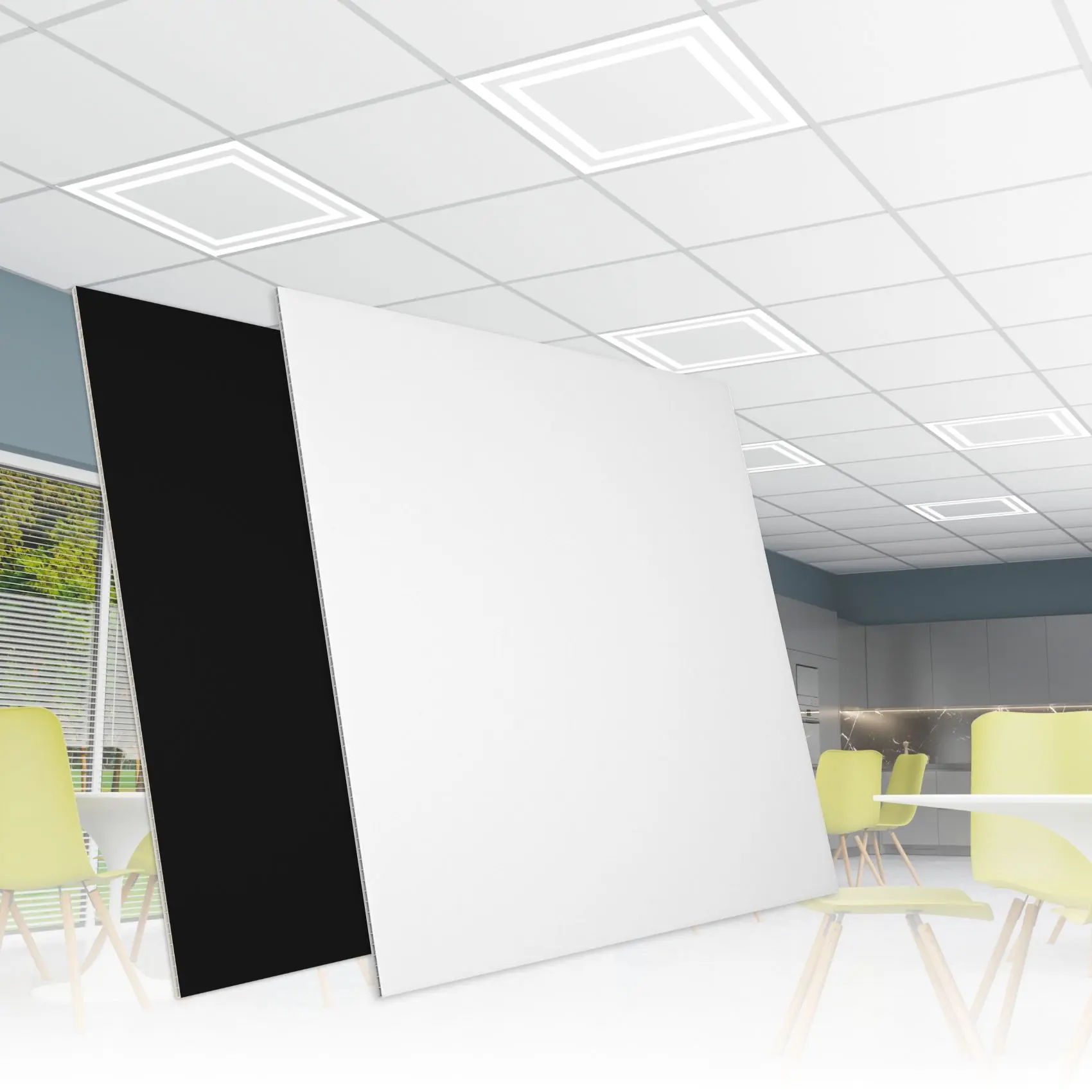 Rasterdeckenplatten PVC Deckenverkleidung