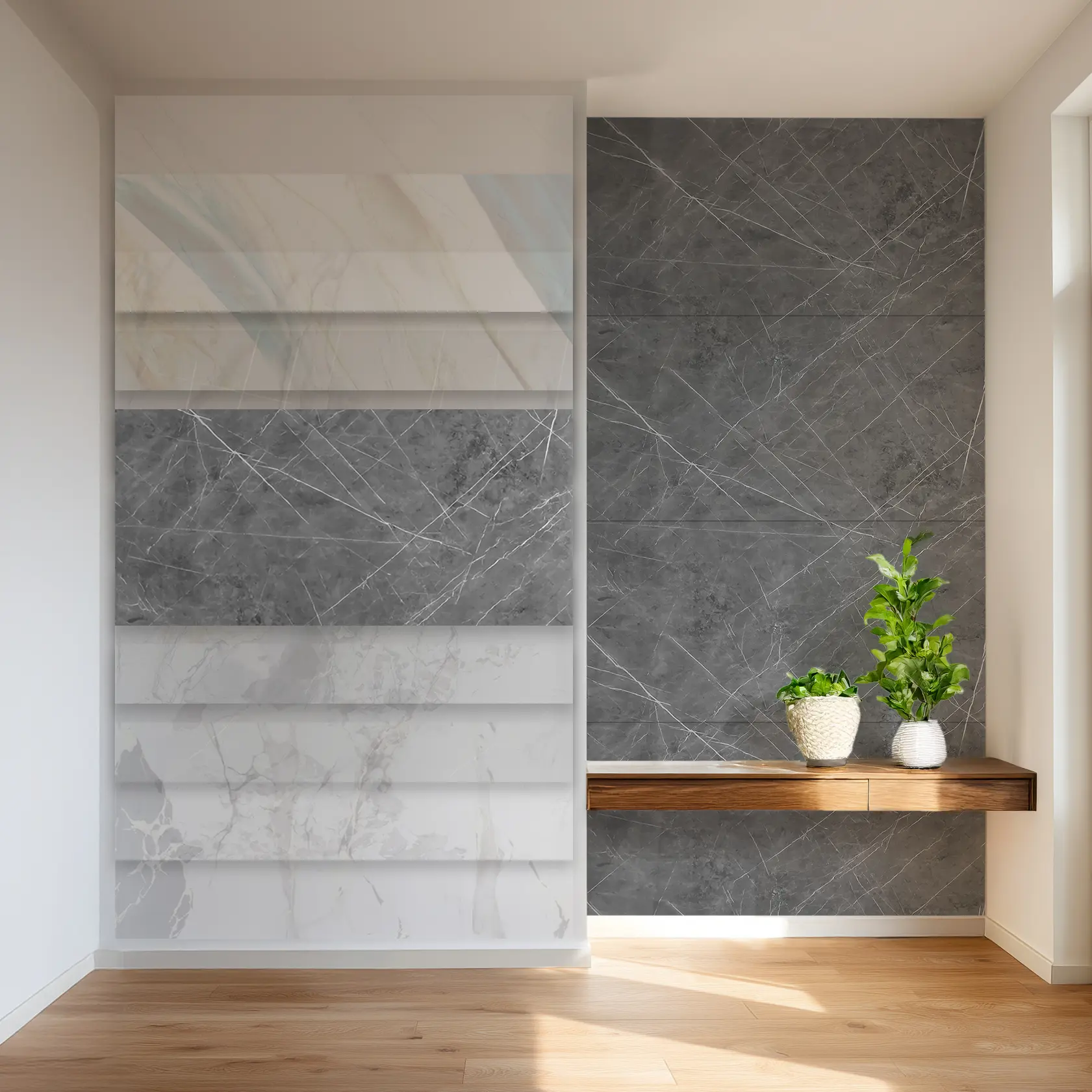 Marmorplatten Optik Set SPC