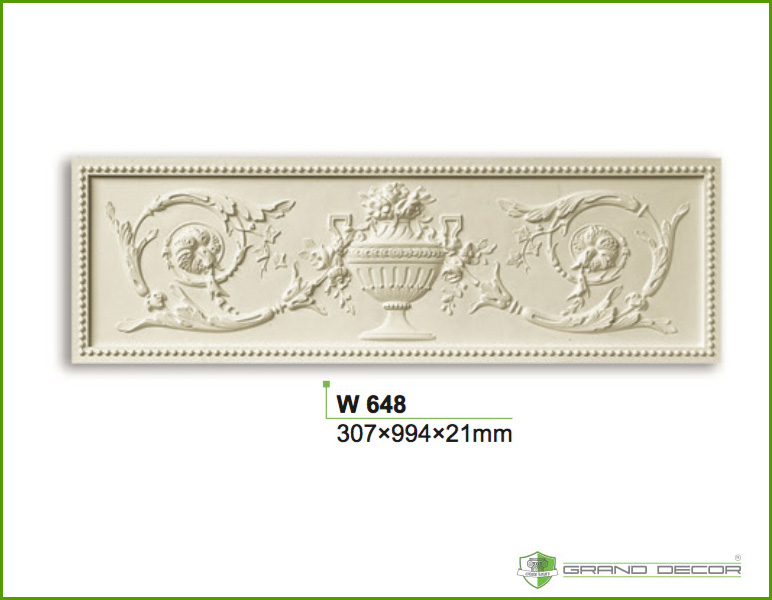 Stuck Wandbild PU Tafel Antik Decke Wand Dekor Grand Decor