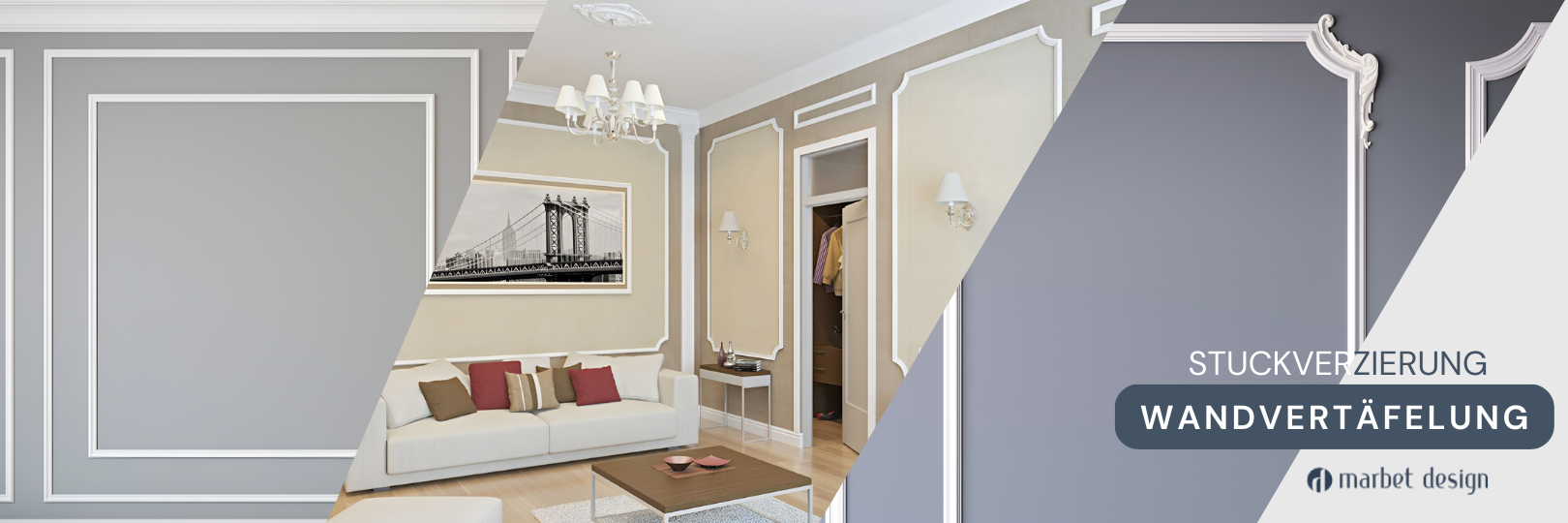 Marbet Design Stuckverzierung aus Styropor