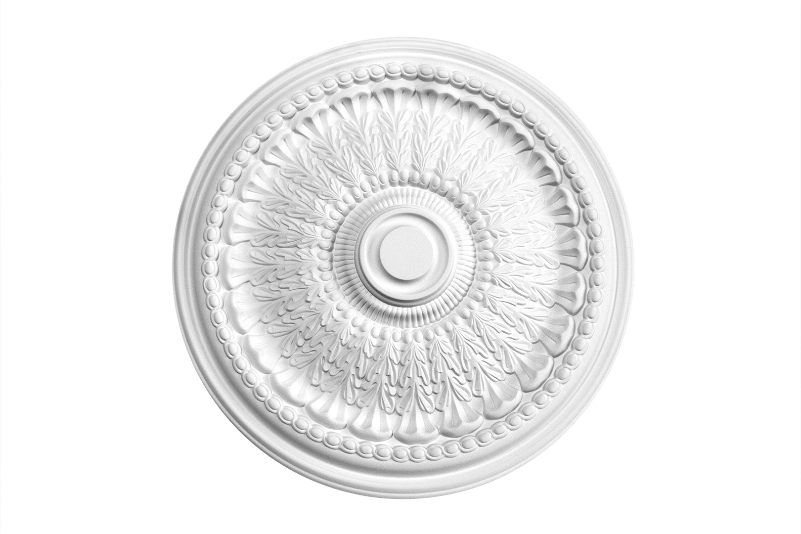 1 Rosette Deckenrosette Decken Wand Polyurethane Dekor stoßfest