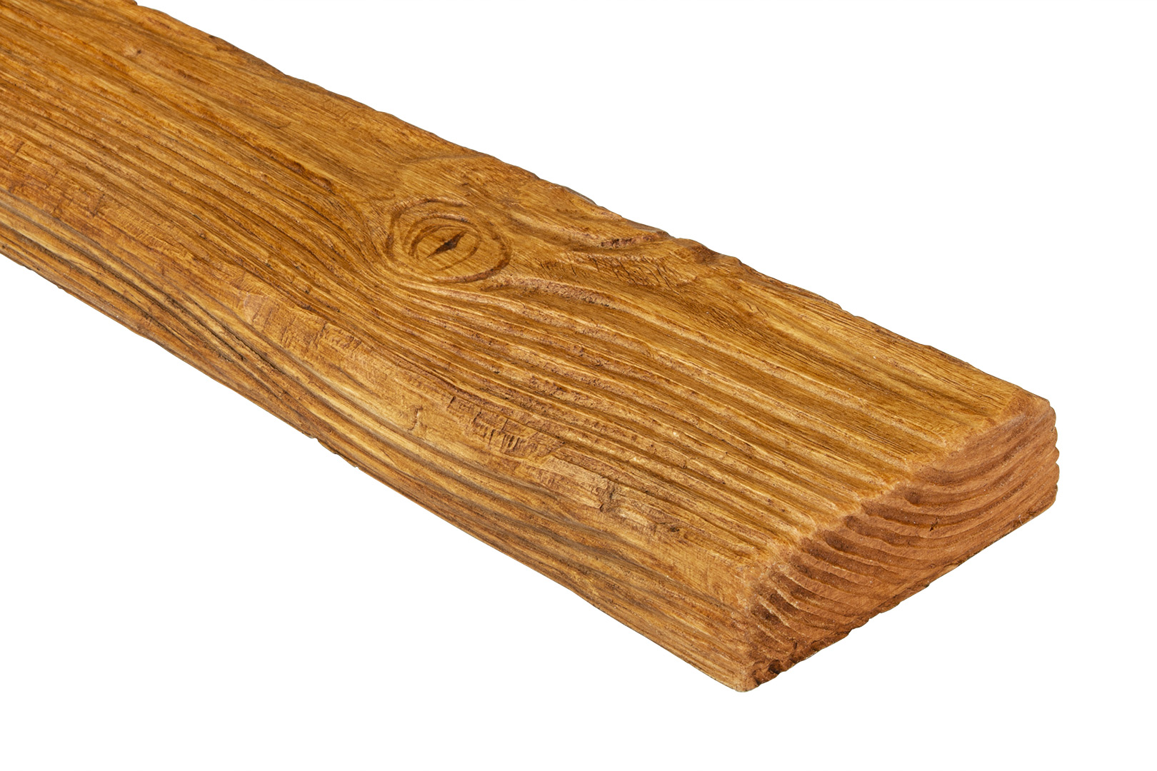 2 Meter Decke Bretter Innendekor Natur Holzimitat PU Deco Wood 120x35mm