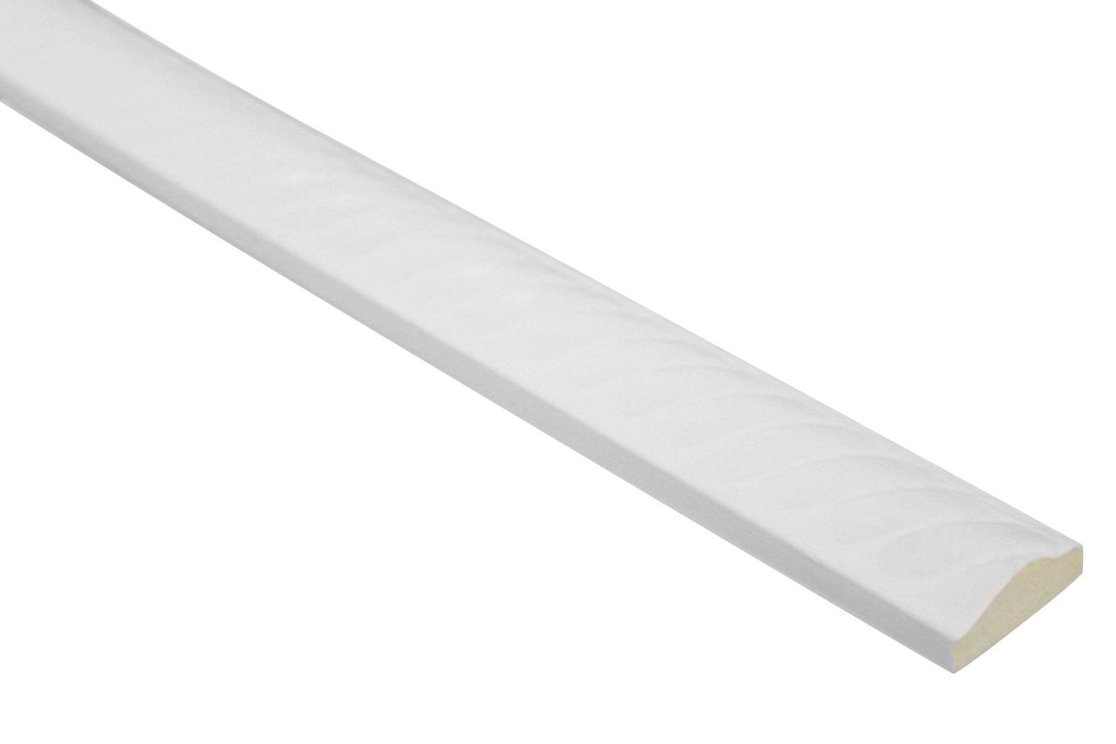 2 Meter PU Flachprofil Leiste Wand Innen Dekor Stuck sto/ßfest 40x18mm CR810