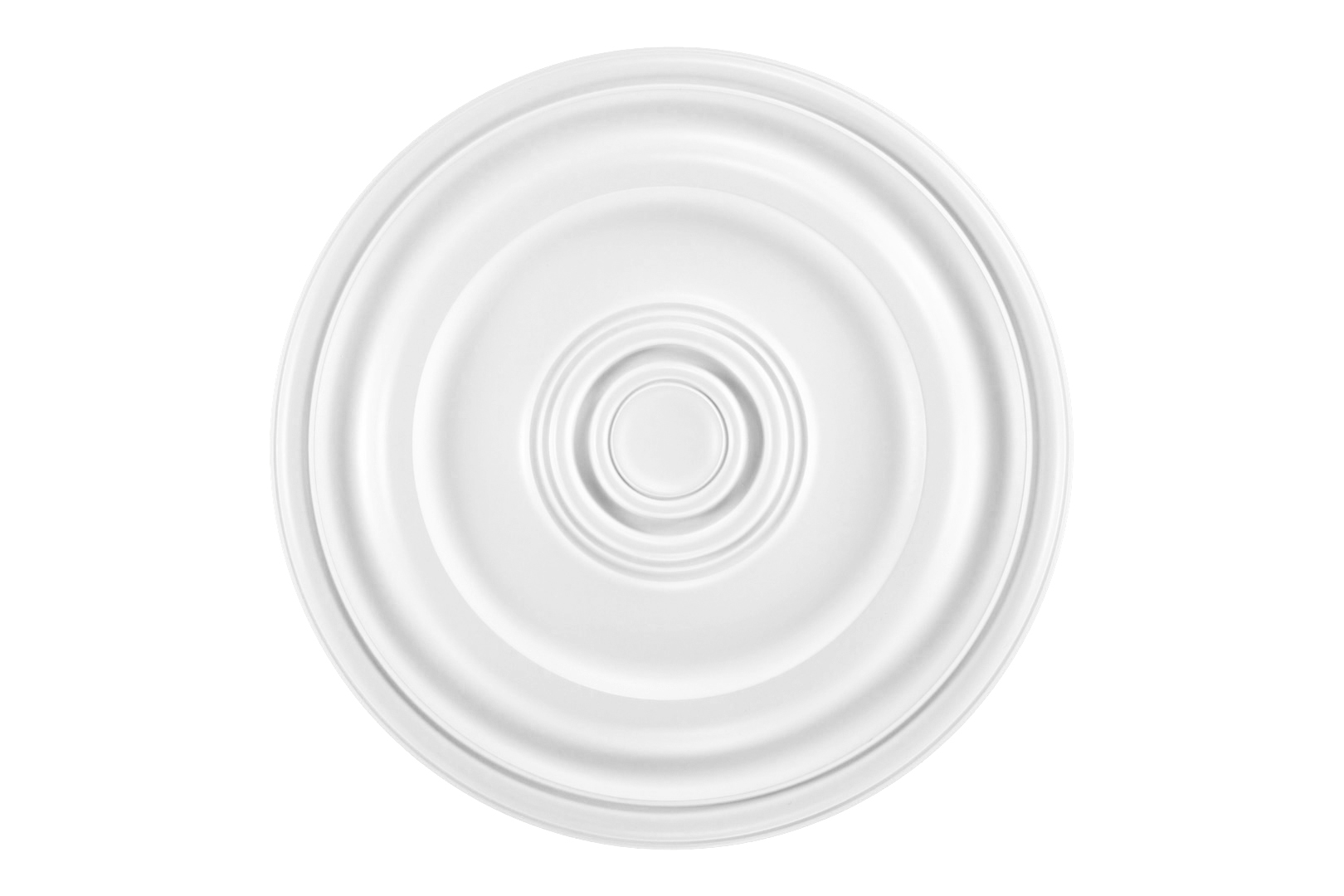 1 Rosette Deckenrosette Dekor Stuck Wand Polyurethane stoßfest Ø56cm