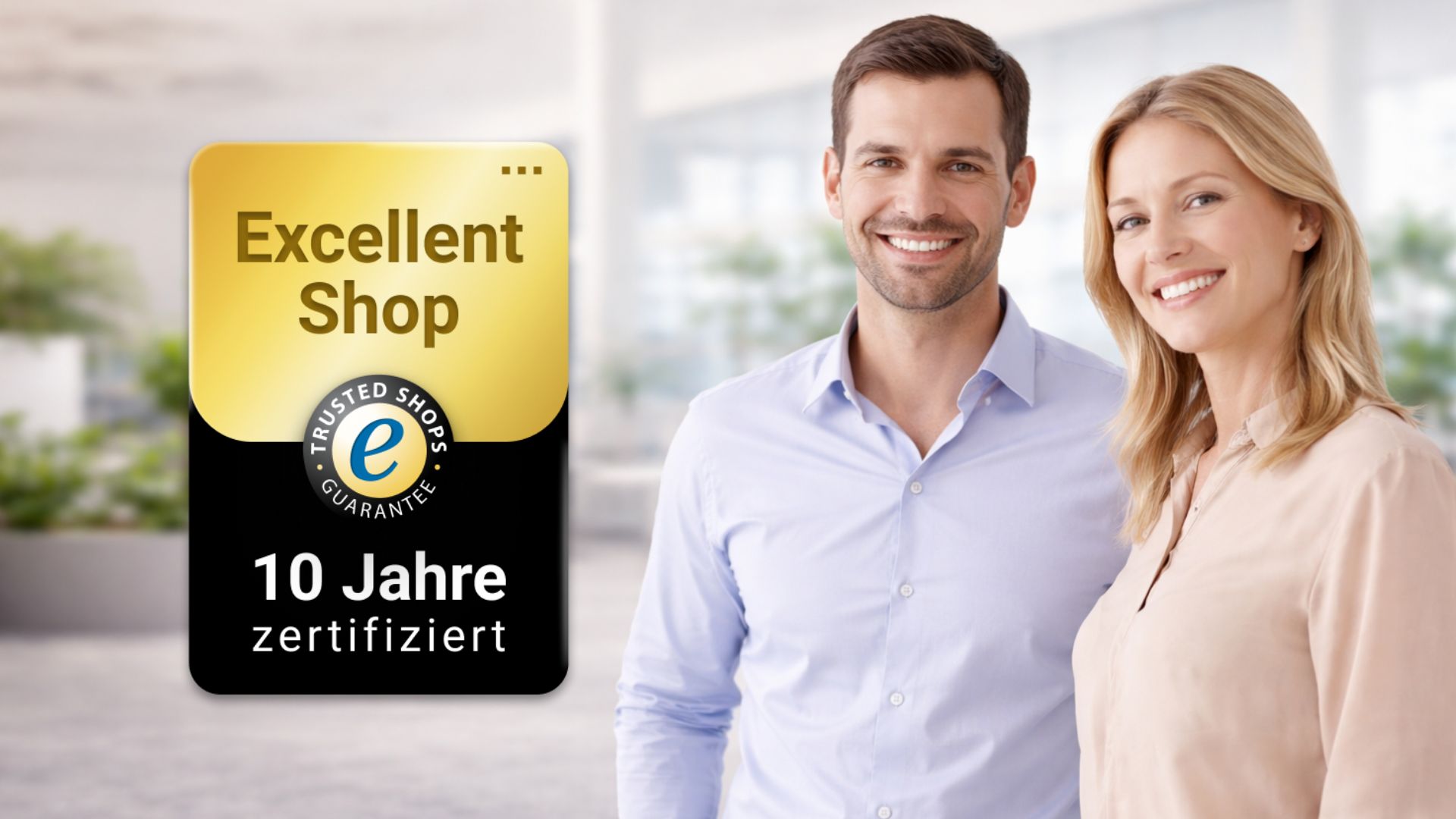 Trusted Shops Gold Zertifizierung