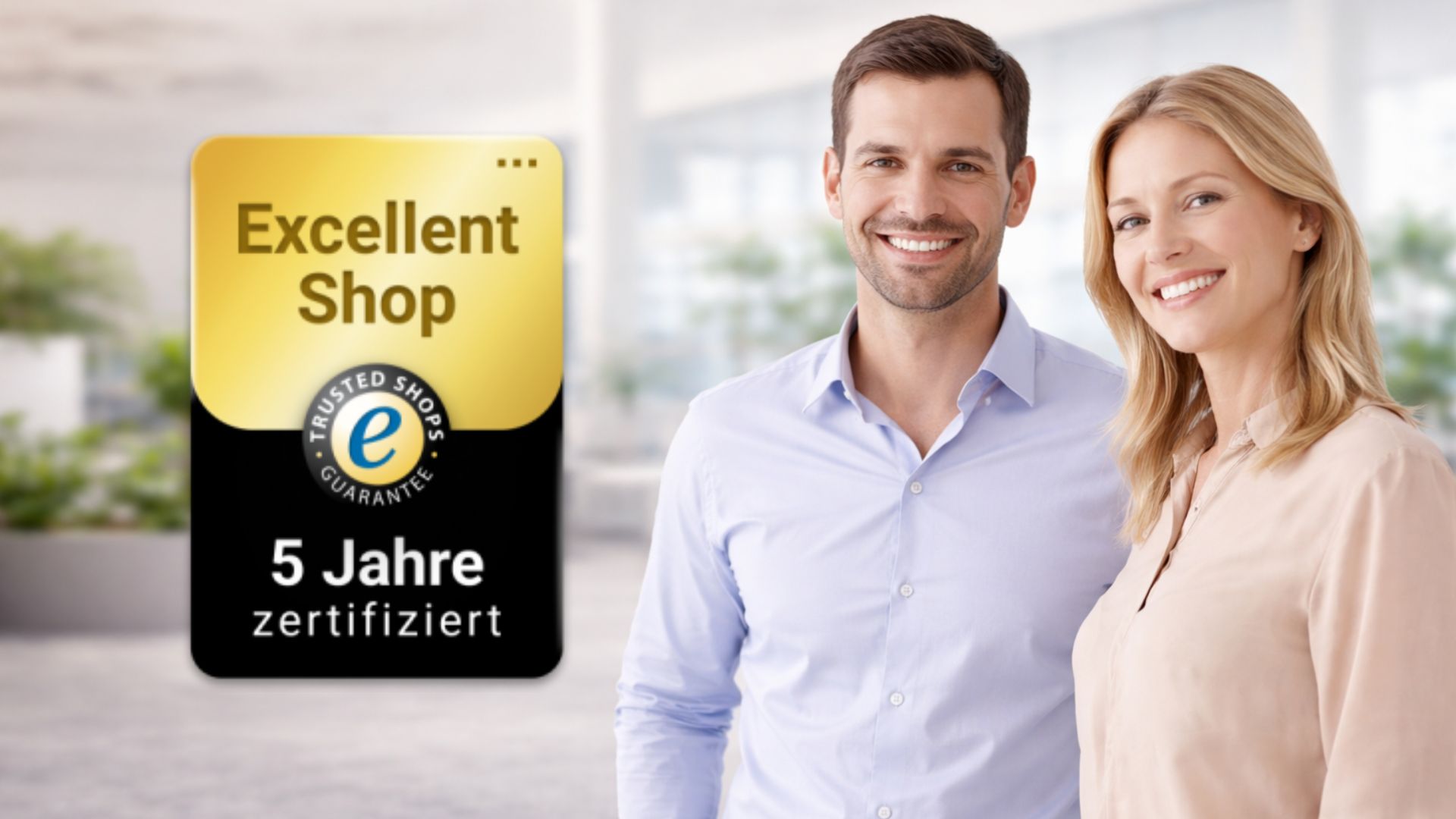 Trusted Shops Gold Zertifizierung