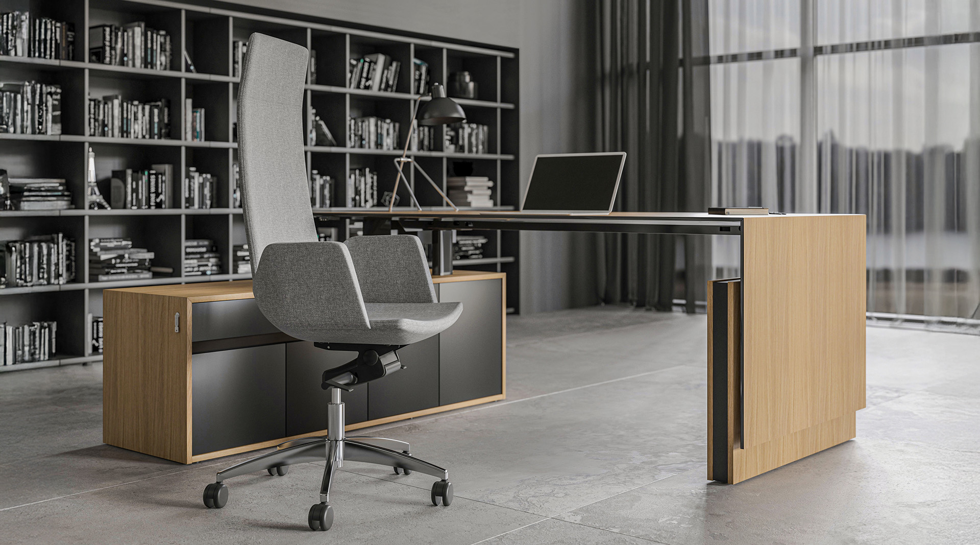 Motor-Schreibtische der Serie MOTION Executive