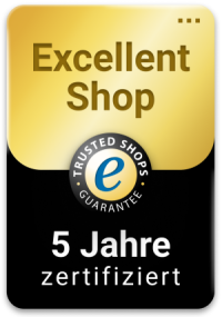 Trusted Shops Gold Zertifizierung