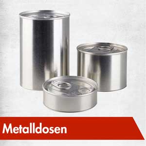 Metalldosen Kinodosen