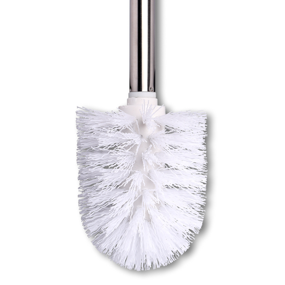 Schramm/® 3er Pack WC Ersatzb/ürste B/ürstenkopf Wei/ß Edelstahl Toilettenb/ürste Ersatztoilettenb/ürste Toilettenb/ürsten