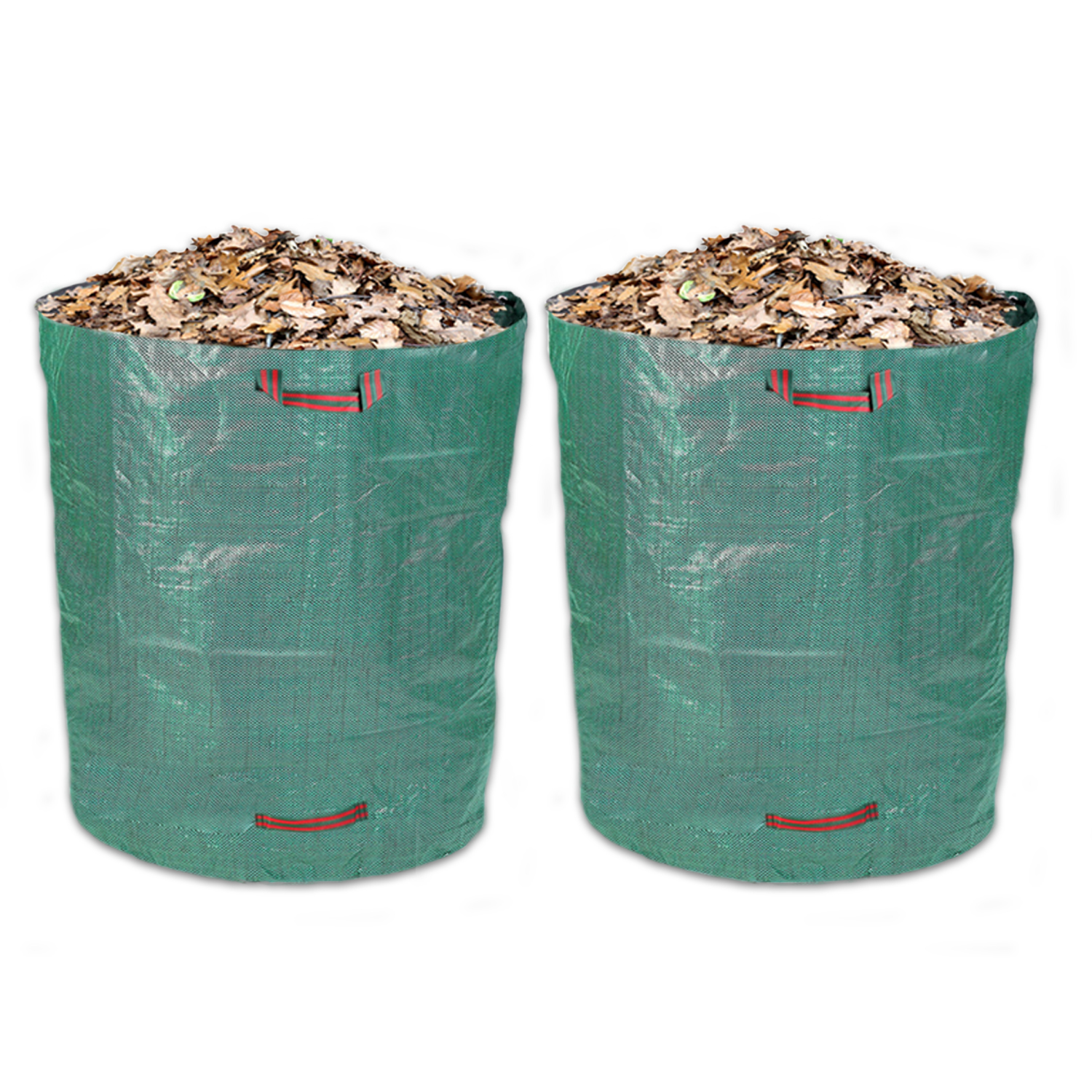 2x Gartensäcke 60L Premium - Selbststehende Gartenabfallsäcke Aus PP