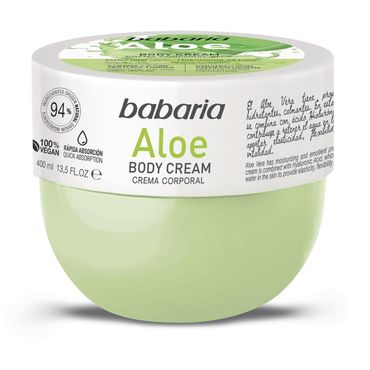 Babaria Aloe Körpercreme, 400 ml