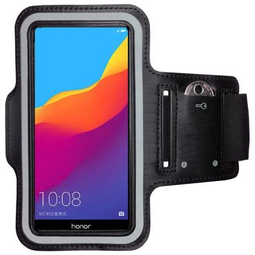 Honor 7C Handy Sport Armband Fitness Lauf Hülle Jogging Arm Tasche