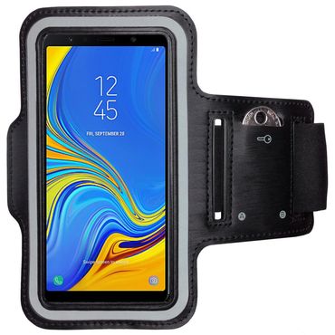 Armband für Samsung Galaxy A7 (2018) Sport Handy Sport Fitness Lauf
