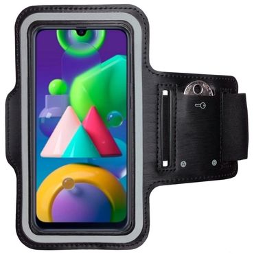Armband für Samsung Galaxy M21 Sportarmband Handyhülle Tasche Fitness Jogging Lauf Handyhülle